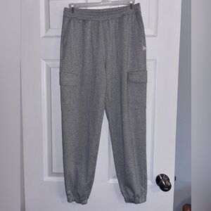 Vuori Boyfriend Cargo Joggers XS Grey Heather DreamKnit Sweatpants Lounge